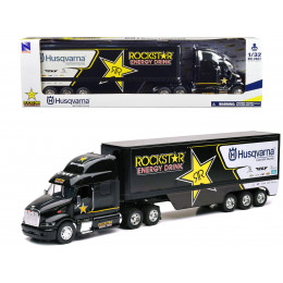 Peterbilt 387 Semi-Truck Black 