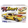 Skill 2 Model Kit 1976 Dodge Dart Sport with Two Figurines 3 in 1 Kit 1/25 Scale Model by MPC