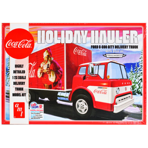 Skill 3 Model Kit Ford C-600 City Delivery Truck 