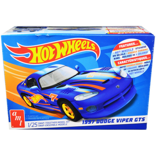 Skill 1 Snap Model Kit 1997 Dodge Viper GTS 