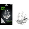 Model Kit Golden Hind Galleon (Moderate Difficulty) Steel Model by Metal Earth