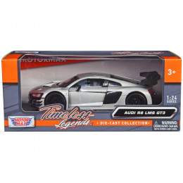 Audi R8 LMS GT3 Silver Metallic 