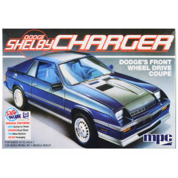 Skill 2 Model Kit 1986 Dodge Shelby Charger 1/25 Scale Model by MPC
