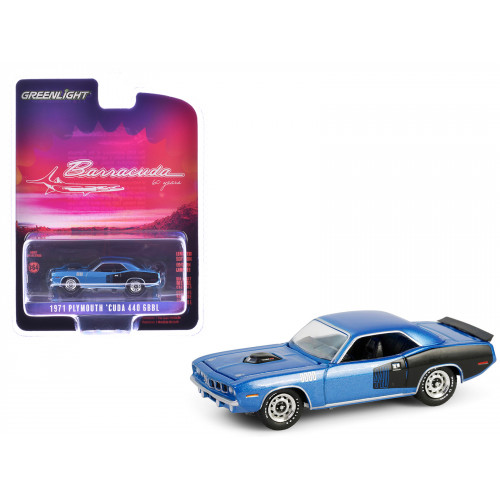 1971 Plymouth Barracuda 440 6bbl B5 Blue Metallic 