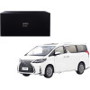 Lexus LM300h Hybrid Van with Sunroof White Pearl 1/18 Diecast Model Car by Kyosho