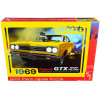 Jigsaw Puzzle 1969 Plymouth GTX Hardtop Pro Street MODEL BOX PUZZLE (1000 piece) by AMT