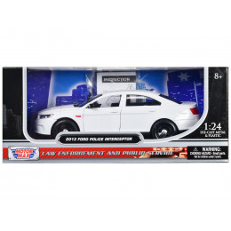 2013 Ford Police Interceptor Unmarked White 