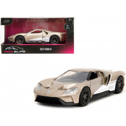 2017 Ford GT Gold Metallic with White Accents 