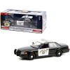2008 Ford Crown Victoria Police Interceptor Black and White CHP