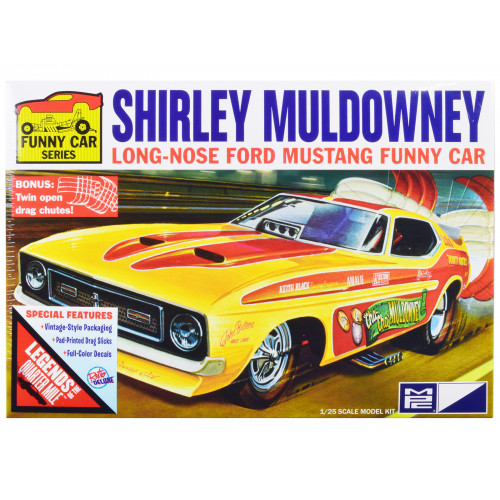 Skill 2 Model Kit Ford Mustang Long Nose Funny Car 