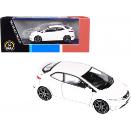 Honda Civic Type R FN2 Euro Championship White 1/64 Diecast Model Car by Paragon