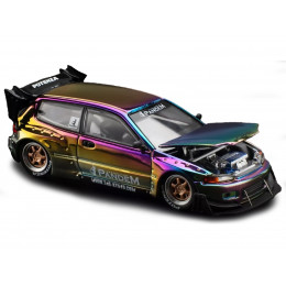 Pandem Civic EG6 RHD (Right Hand Drive) Magic Chrome 