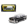 1957 Chevrolet Nomad Black with White Top 1/43 Diecast Model Car by Road Signature