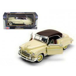 1950 Chevrolet Bel Air Cream 1/24 Diecast Model Car by Motormax