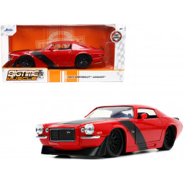 1971 Chevrolet Camaro Z/28 Red with Matt Black Stripes 