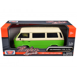Volkswagen Type 2 (T3) Van Green and Beige 