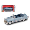 1949 Cadillac Coupe DeVille Convertible Blue Metallic 1/43 Diecast Model Car by Road Signature