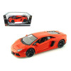 2012 Lamborghini Aventador LP700-4 Orange 1/18 Diecast Model Car by Bburago