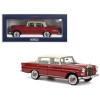 1966 Mercedes-Benz 200 Red with Beige Top 1/18 Diecast Model Car by Norev