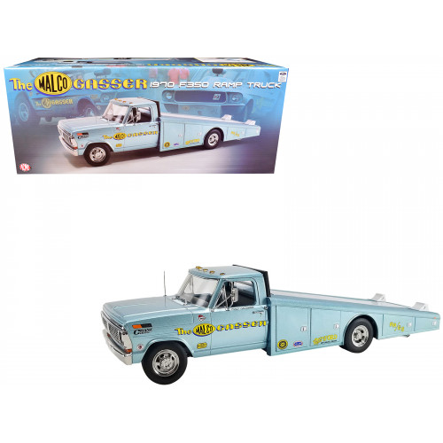 1970 Ford F-350 Ramp Truck Light Blue Metallic 