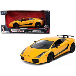 Lamborghini Gallardo Superleggera Yellow with Black Stripes 