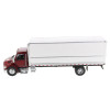 Peterbilt 536 Truck with Supreme Signature Van Body Red Metallic
