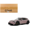 2022 Porsche Taycan Turbo S Cross Turismo Pink Metallic 1/18 Model Car by GT Spirit