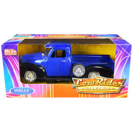 1953 Chevrolet 3100 Pickup Truck Blue and Black 