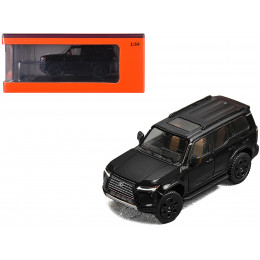 Lexus GX550 Black 1/64 Diecast Model Car by GCD