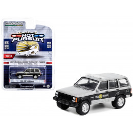 1995 Jeep Cherokee Black and Silver Metallic 