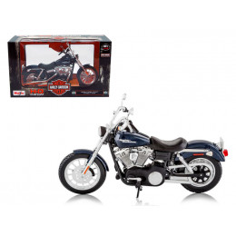 2006 Harley Davidson FXDBI Dyna Street Bob Bike Motorcycle Model 1/12 by Maisto