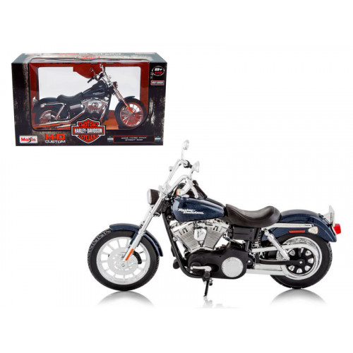 2006 Harley Davidson FXDBI Dyna Street Bob Bike Motorcycle Model 1/12 by Maisto