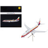Boeing 737-800 Commercial Aircraft with Flaps Down