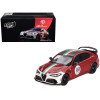 Alfa Romeo Giulia GTAm #99 Rosso GTA Red with Carbon Top and Stripes