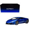 Lamborghini Huracan EVO Blu Nethuns Blue 1/18 Model Car by Autoart
