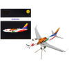 Boeing 737-700 Commercial Aircraft with Flaps Down
