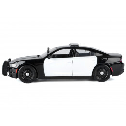 2023 Dodge Charger Pursuit Police Car Black and White 