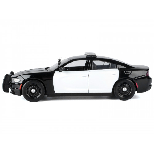 2023 Dodge Charger Pursuit Police Car Black and White 