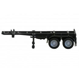 20ft Container Chassis 1/87 (HO) Plastic Model by Promotex