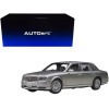 Toyota Century with Curtains RHD (Right Hand Drive) Silver Special Edition 1/18 Model Car by Autoart