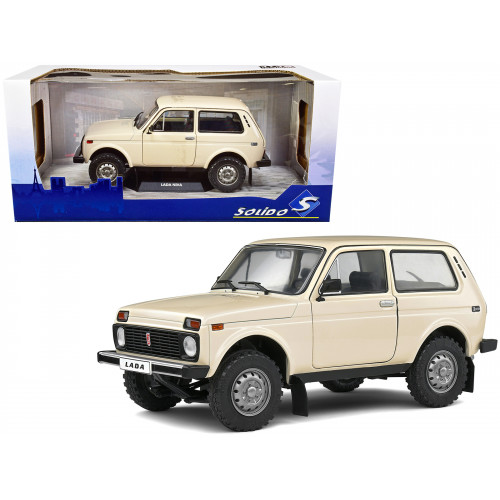 1980 Lada Niva Cream 1/18 Diecast Model Car by Solido