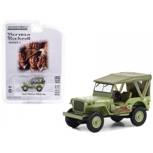 1945 Willys MB Jeep Light Green 
