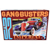 Skill 2 Model Kit 1932 Chrysler Imperial Eight with Police Motorcycle and 2 Gangster Figurines