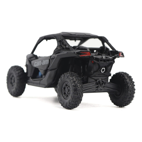 Can-Am Maverick X3 X RS Turbo RR Triple Black with Driver Figure 1/32 Diecast Model by BRP Models