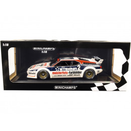 BMW M1 #2 Hans-Joachim Stuck Schnitzer Eterna Meisterphoto Team Winner Deutsche Automobil Rennsport Trophae Zolder (1982) Limited Edition to 300 pieces Worldwide 1/18 Diecast Model Car by Minichamps