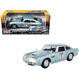 Aston Martin DB5 RHD (Right Hand Drive) #5 Light Blue Metallic 