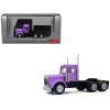 Kenworth W900 Short Day Cab Purple 1/87 (HO) Plastic Model Car by Promotex