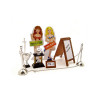 Car Show Trophy Set For 1/24 Scale Model Cars by Kinsfun