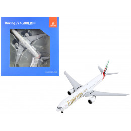 Boeing 777-300ER Commercial Aircraft with Flaps Down 