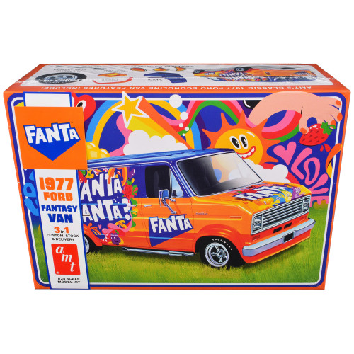 Skill 2 Model Kit 1977 Ford Custom Van 
